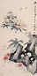王雪涛 1945年作 花卉 立轴 设色纸本