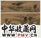 王蒙 1670年作 湖庄清夏 手卷 设色绢本
