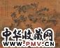 唐寅 古寺松风 立轴 设色绢本