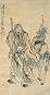 沙馥 光绪丙午年(1906年)作 人物 立轴 设色纸本