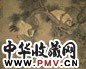 周之冕 松鹤延年 立轴 设色绢本