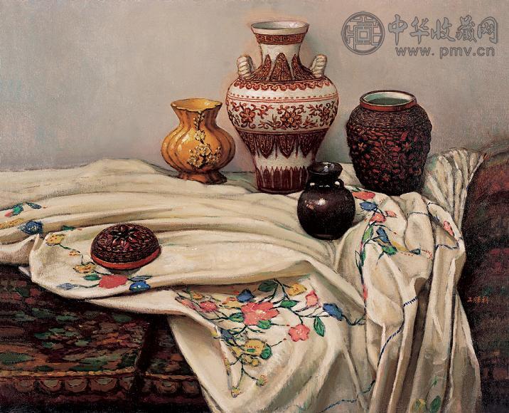 王胜利 静物 布面油画