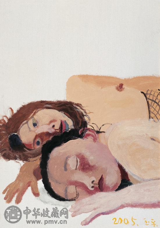 王玉平 2005年作 三伏天之二 布面 油画