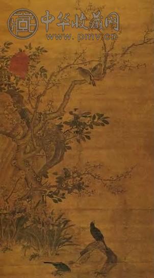 范箴 明代 花鸟 轴