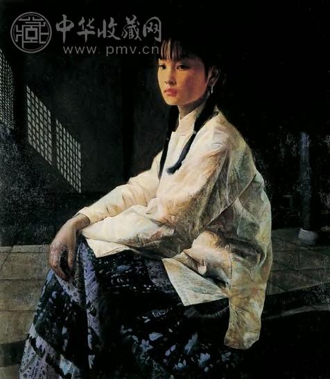 王龙生 深秋 布面油画