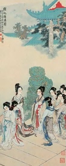 徐燕荪 明妃辞汉图 镜心 设色纸本