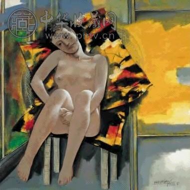 陈皖山 仕女
