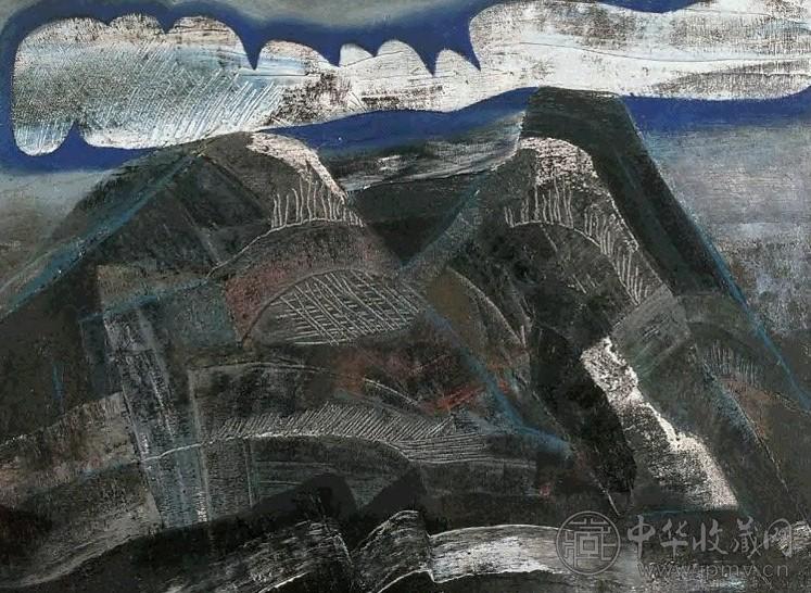 王劼音 1994年作 无题 油彩画布