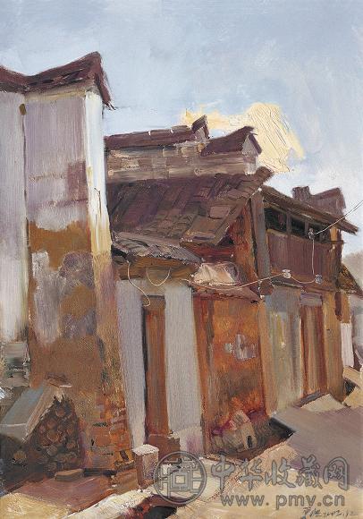 忻东旺 2002年作 武夷风景 布面油彩