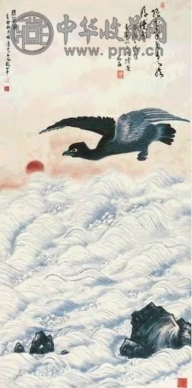林清霓 展翼图 镜心 纸本