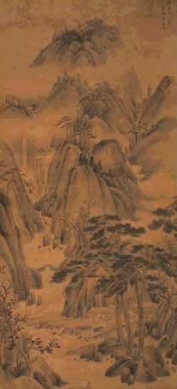 明 叶有年 山居图 轴