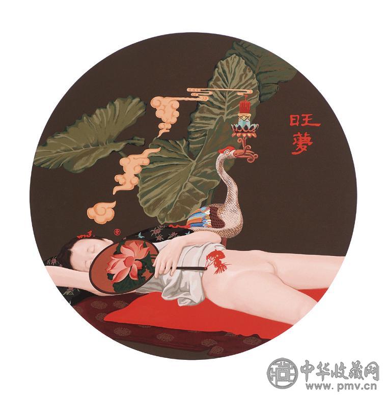 夏星 旺梦 布面油画