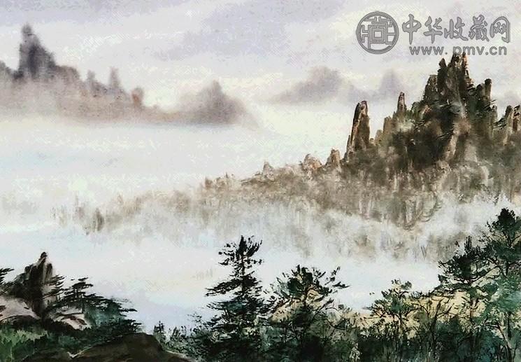 刘润民 风景 水彩画