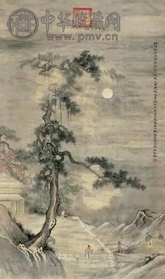 沈敦龢 人物 立轴 设色绢本