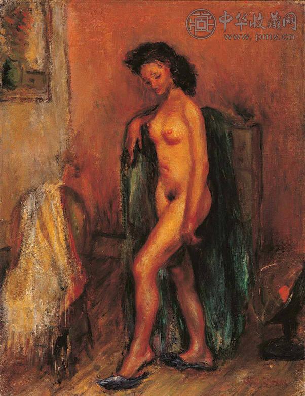 陈荫罴 裸女 油彩 画布