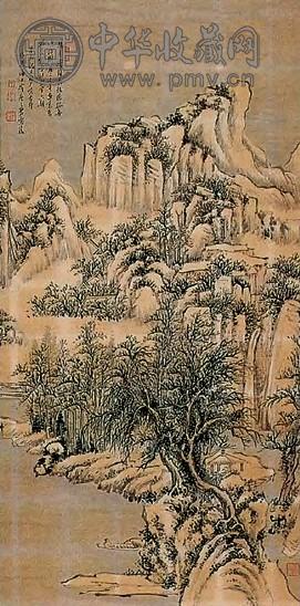 黄孝纾 近现代 江山雪霁 镜心