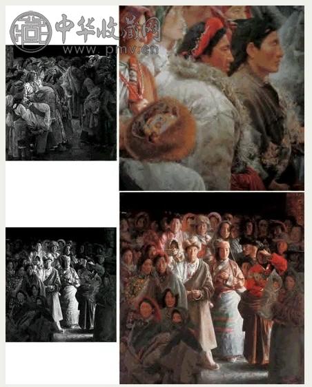 徐唯辛 1995－1997年 圣地拉萨 两联 布面油画