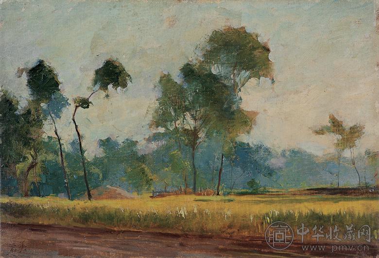 韦启美 初秋 布面 油画