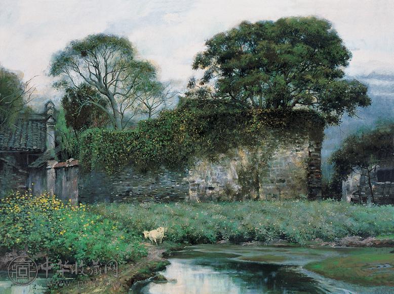 潘鸿海 春 油画 画布