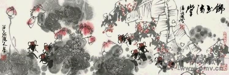 潘鸿海 锦玉满堂 镜心 设色纸本