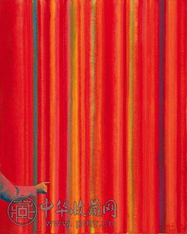 刘野 2003年作 融化 综合媒材画布