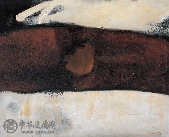 杨国辛 1991年作 迷墙 油彩·画布