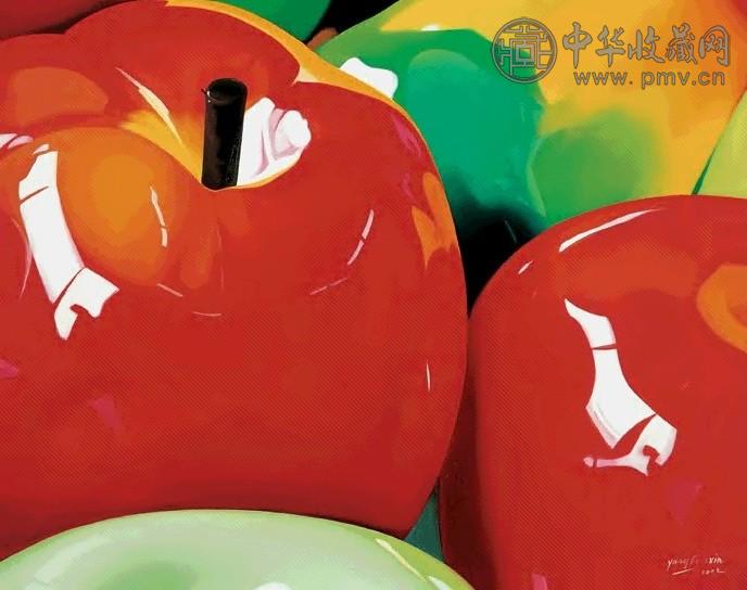 杨国辛 2002年作 好果子系列 油画画布