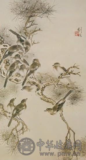 高剑僧 喜气洋洋 轴