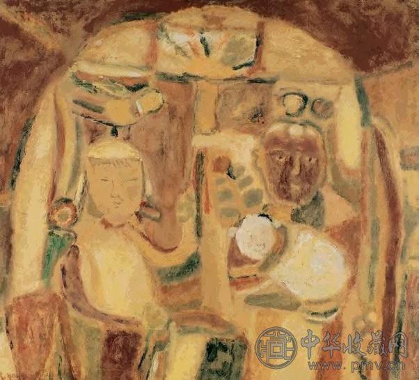 尚扬 90年代初 大风景系列 油彩 布面