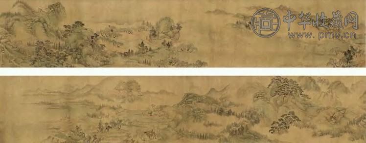 清康熙雍正 马程 西湖消夏湾 卷