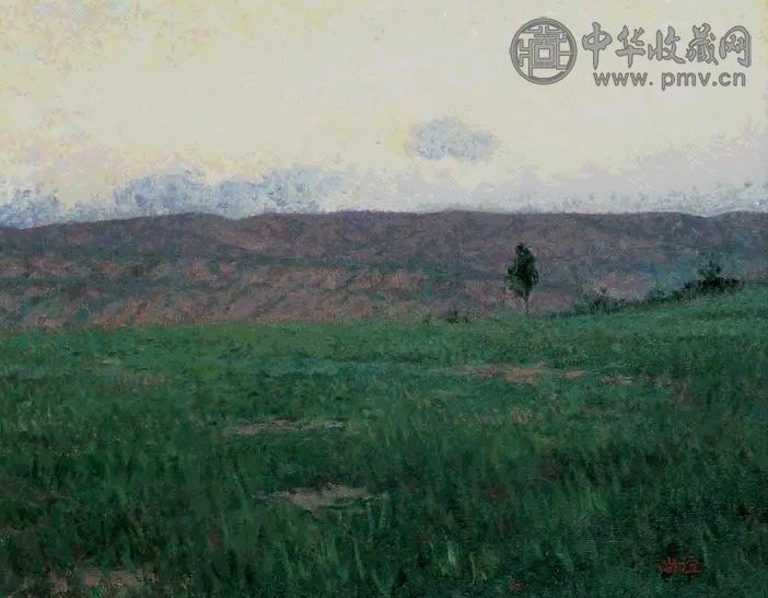 靳尚谊 风景 布面油画