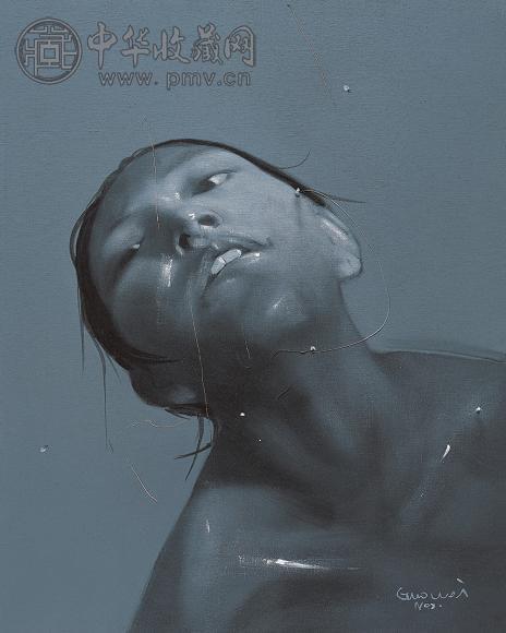 郭伟 2001年 蚊子之二 布面 油画