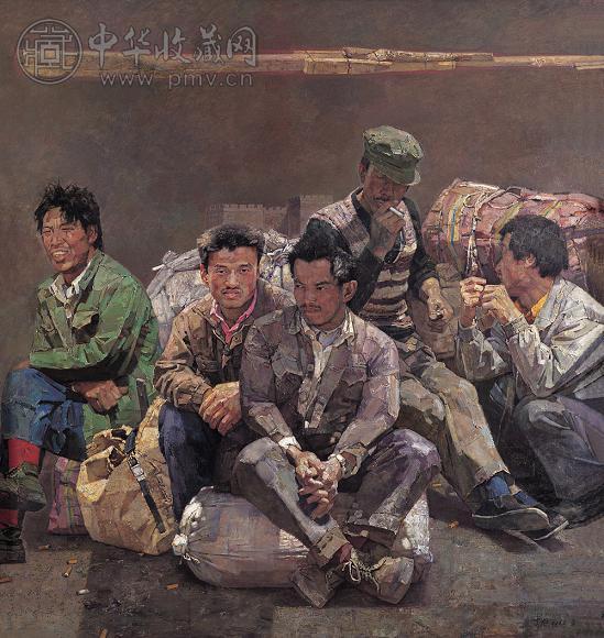 忻东旺 1995年 诚城 布面 油画