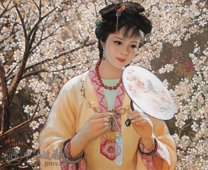 王胜利 1993年作 春 布面 油画