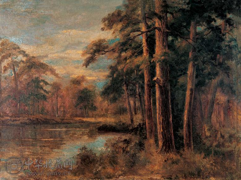 朱士杰 风景 油彩 画布