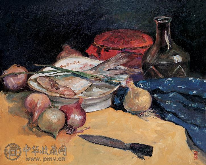 费以复 静物 油画 画布