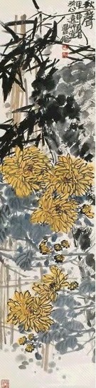 林丰俗 秋声 镜心 设色纸本