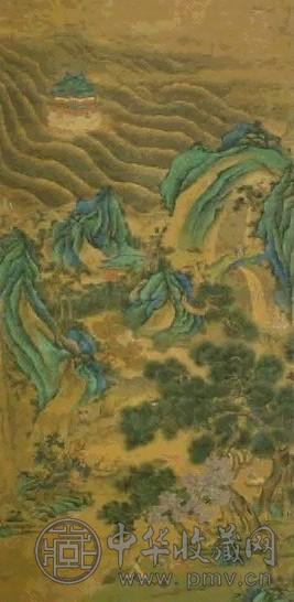 清 王振鹏 仙山楼阁 轴