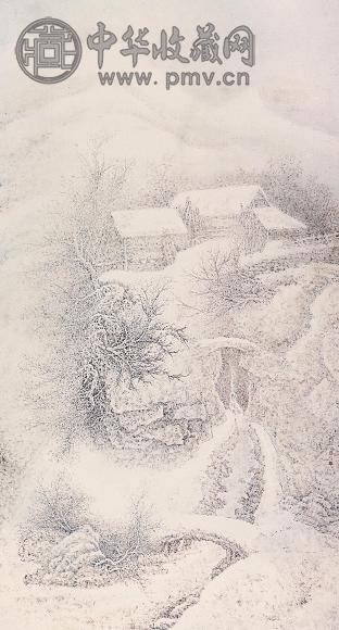 金兆韬 瑞雪迎春 镜心 设色纸本