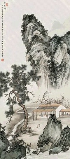 冯忠莲 1992年作 岁朝图 立轴 设色纸本