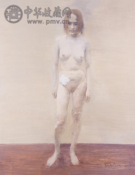 何多苓 2004年 手术后的身体 布面 油画