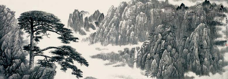 孙日晓 云岫黄山 镜心 设色纸本