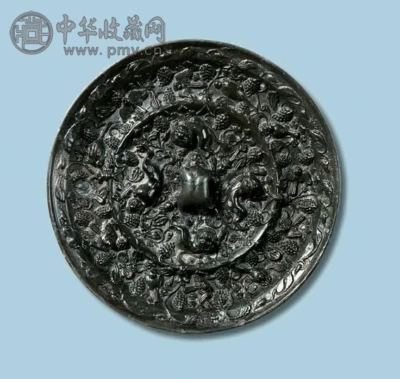 唐代 海兽葡萄镜