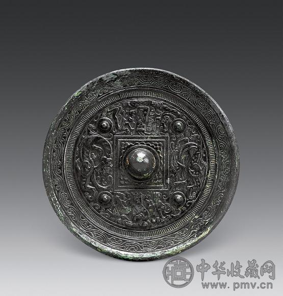 东汉 龙虎画像镜