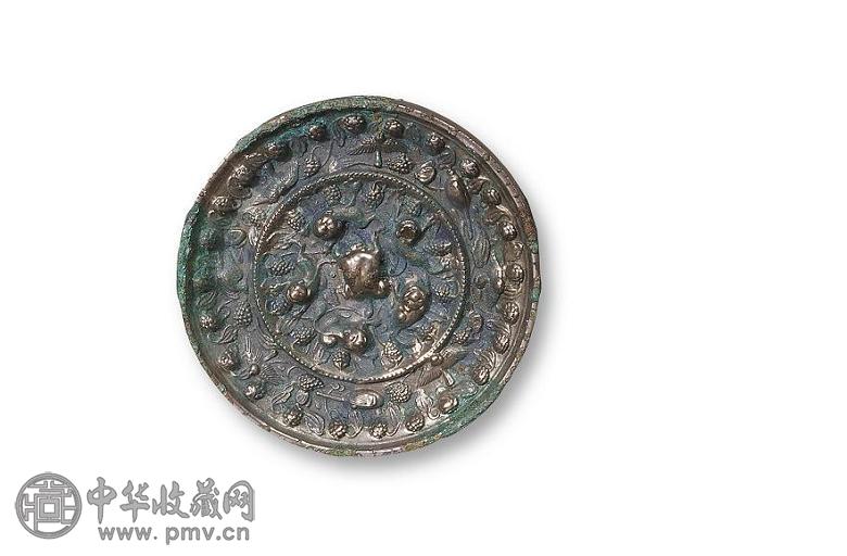 唐 海兽葡萄镜
