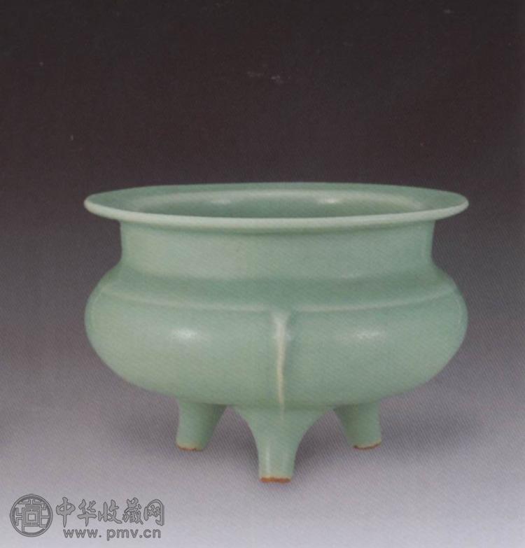 宋 龙泉窑三足炉