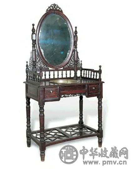 清 红木梳妆台