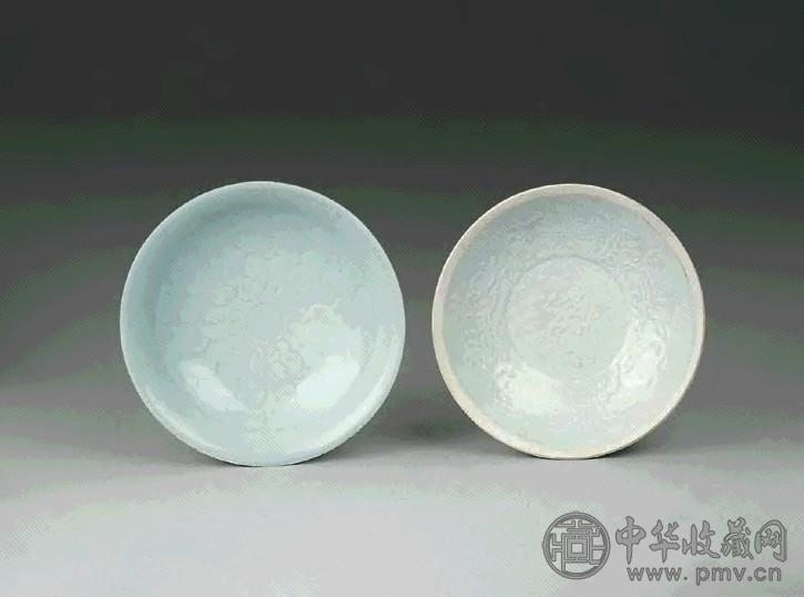 宋 影青碗 两只