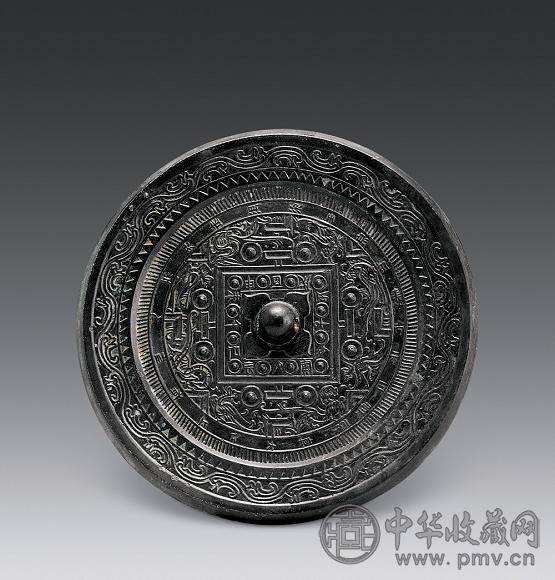 东汉 四灵规矩镜