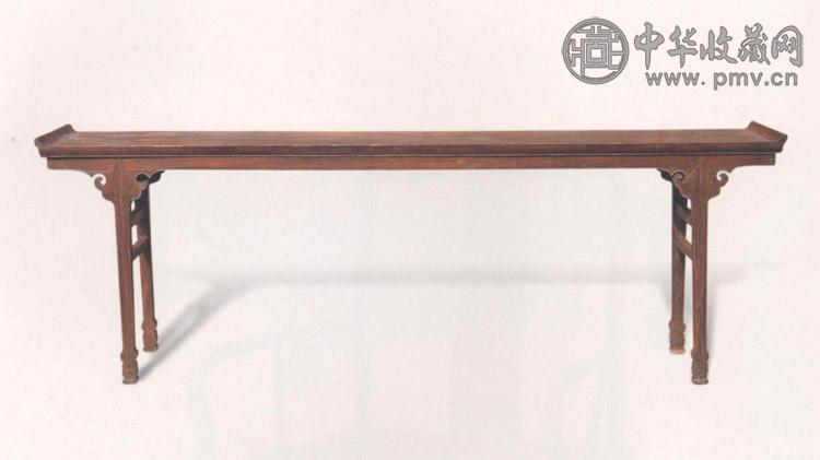 明 铁力木翘头案